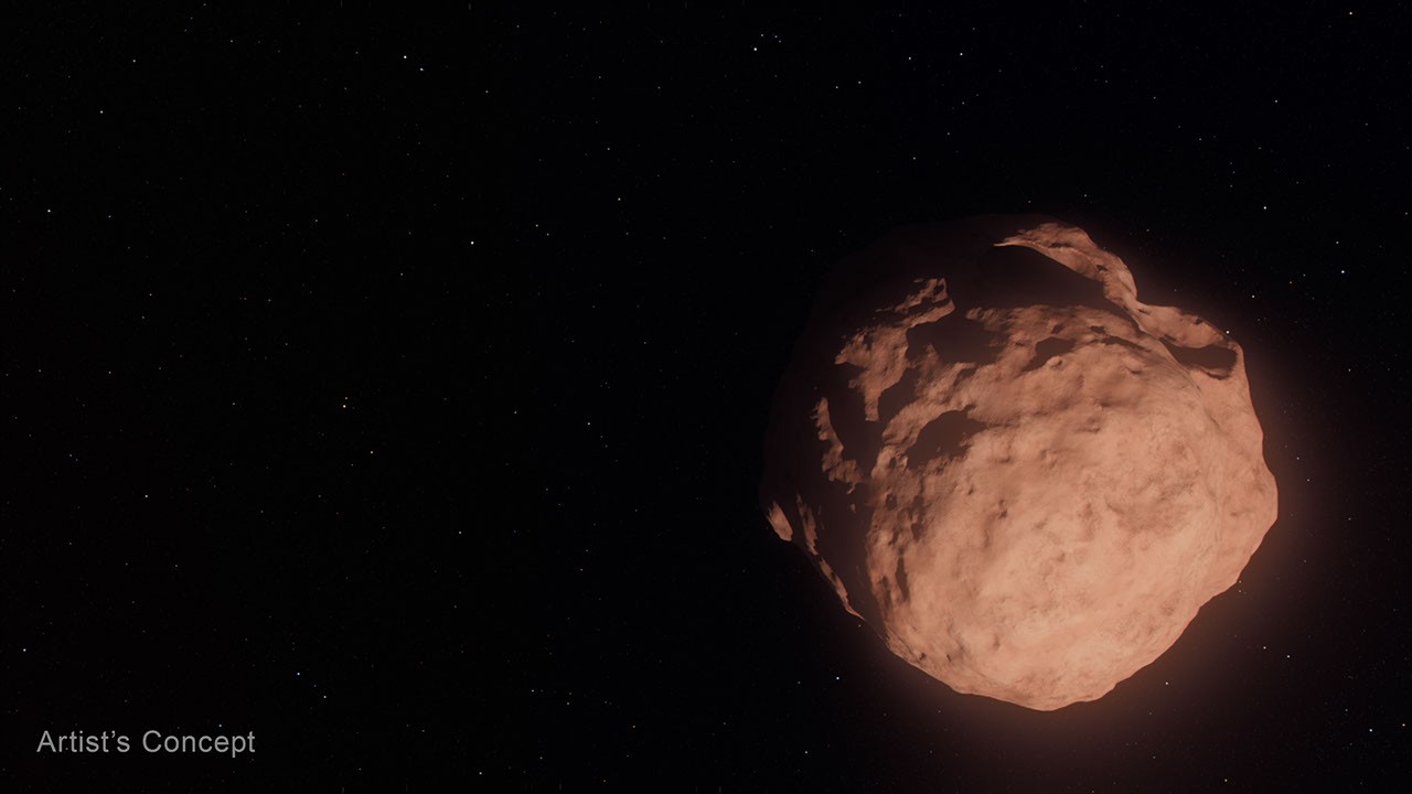 Campo celeste usado na busca por pequenos objetos transnetunianos com dados dos telescópios Hubble e James Webb.