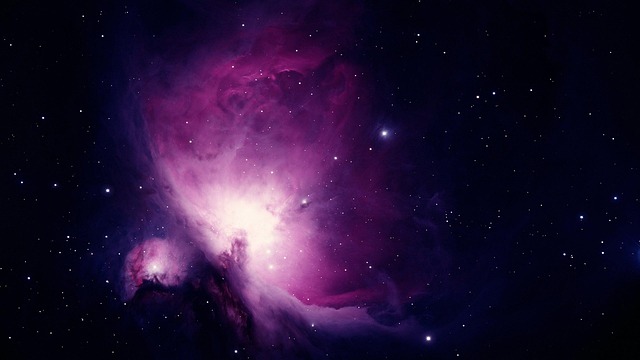 fundo de natal, nebulosa de orion, nebulosa de emissão, natureza