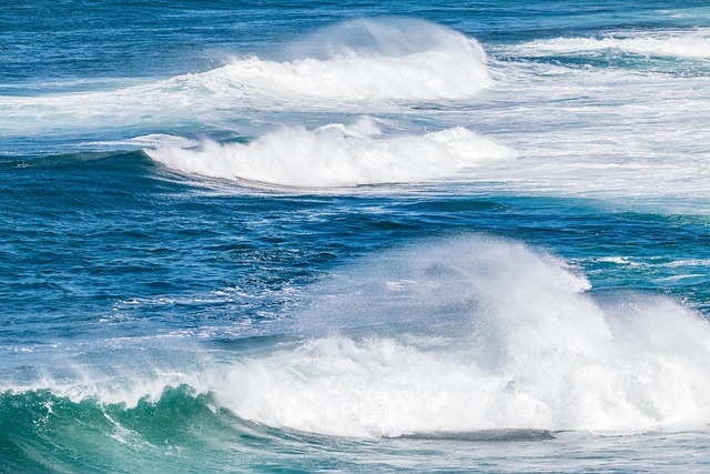 ondas, mar, natureza, oceano