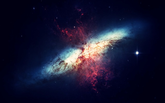 galaxy, space, universe, night sky